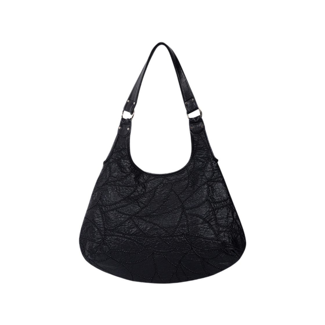 애즈온 베키 숄더백 블랙(Ason Becky Shoulder Bag Black) - 2