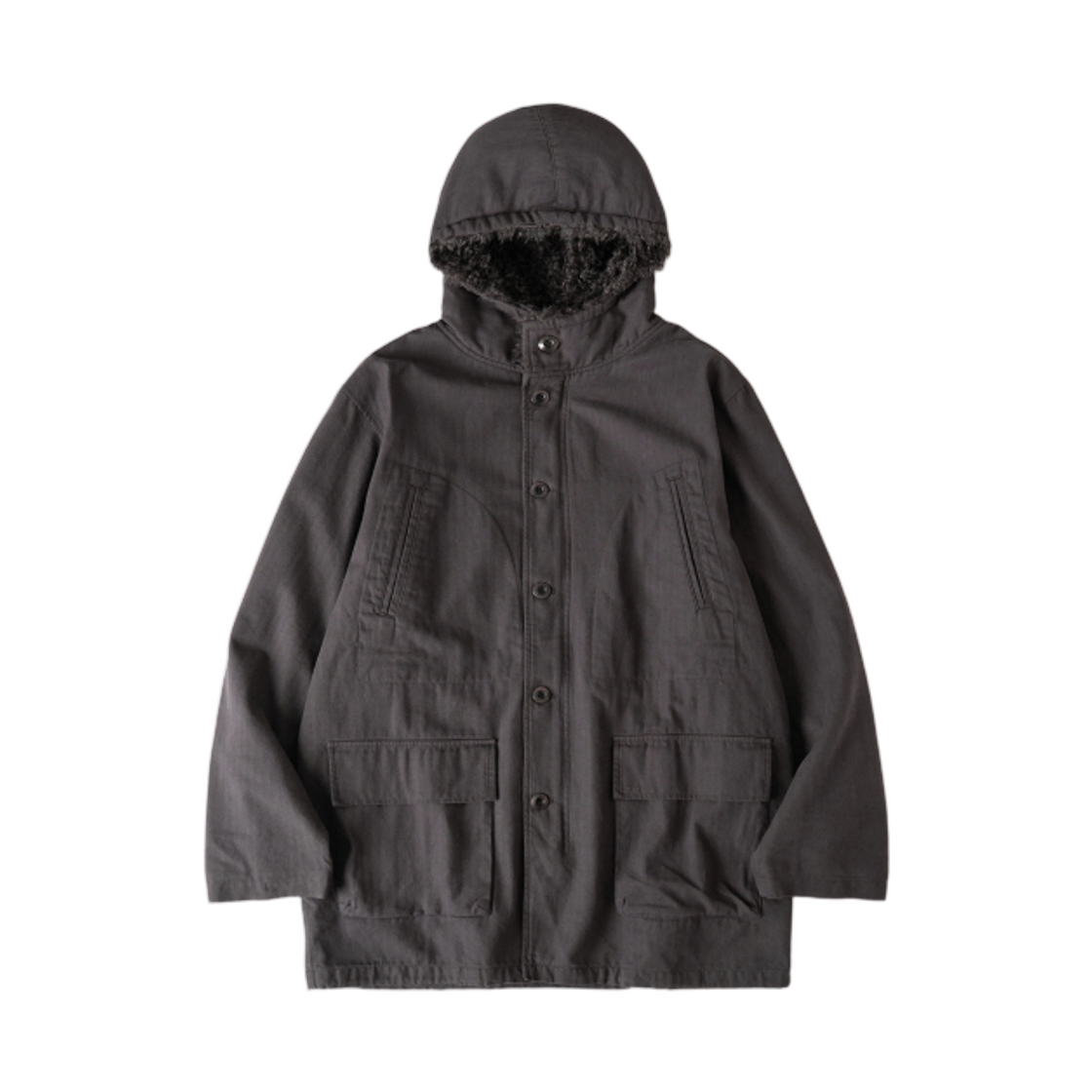 해칭룸 후드 밀 파카 차콜(Hatchingroom Hooded Mil Parka Charcoal)