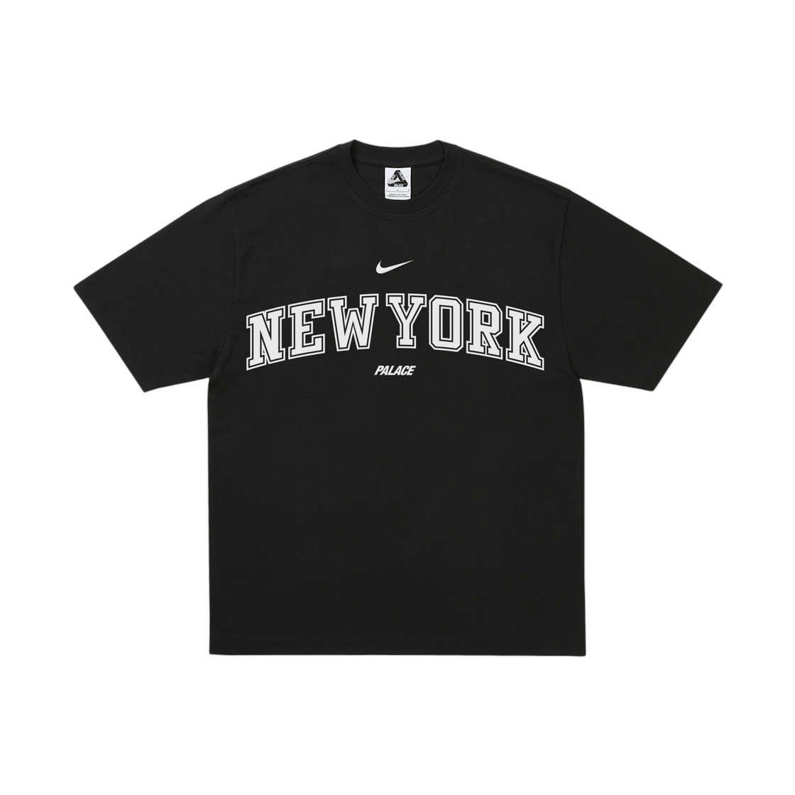 - Palace x Nike Shop T-Shirt New York Black - 26SS