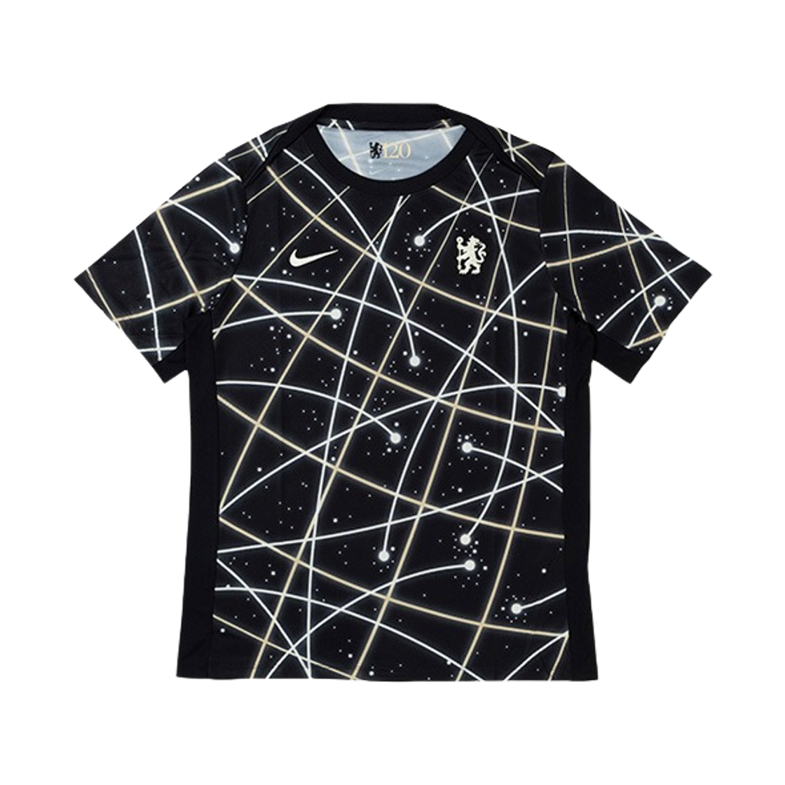 IF3967-010 Nike Chelsea FC Academy Pro Dri-FIT Football Pre-Match Short Sleeve Top Black Coconut Milk (IF3967-010) (Non Marking Ver.)