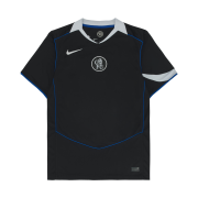 Nike Chelsea FC 2025/26 Stadium 3rd Dri-Fit Total 90 Replica Jersey Black Field Silver Game Royal (Non Marking Ver.)