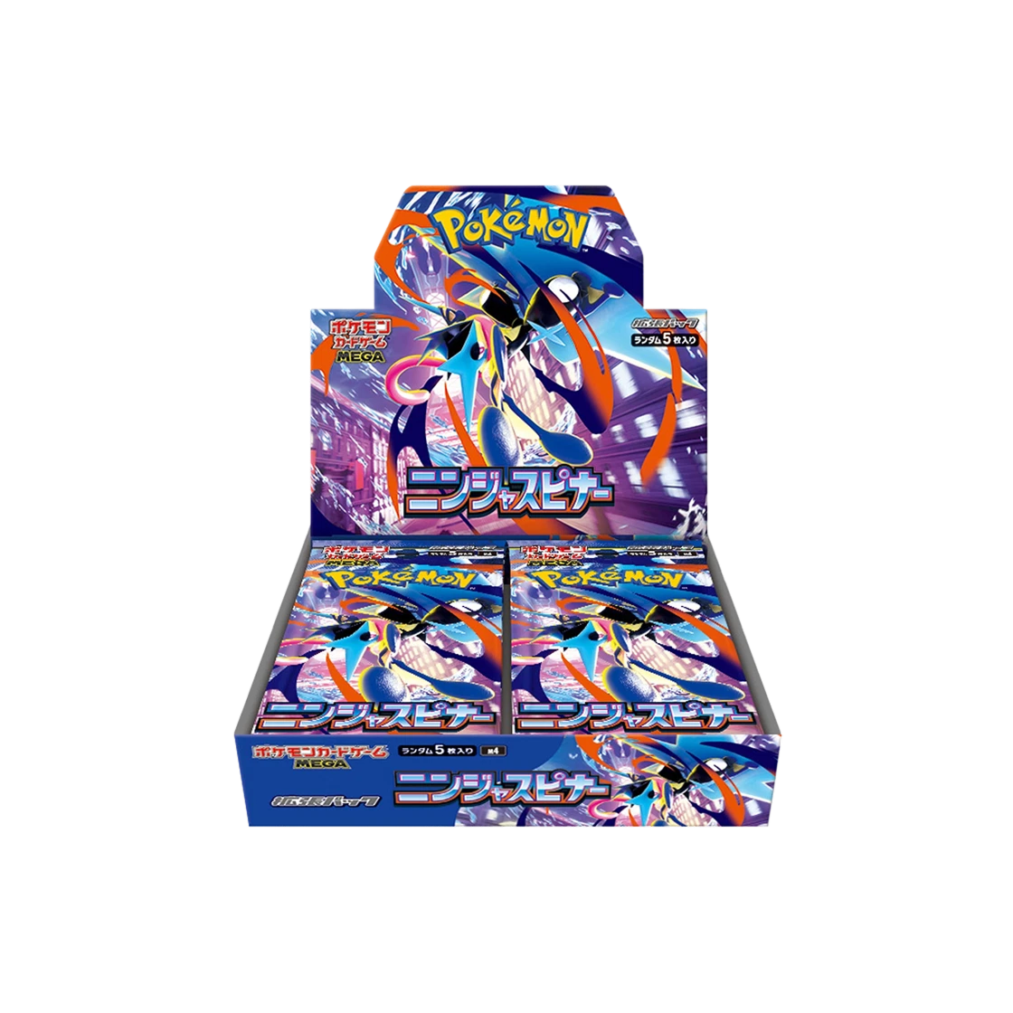 포켓몬 TCG 메가 확장팩 닌자스피너 1 박스 (30팩/일어판)(Pokemon TCG MEGA Expansion Pack Ninja Spinner 1 Box (Pack of 30/Japanese Ver.))