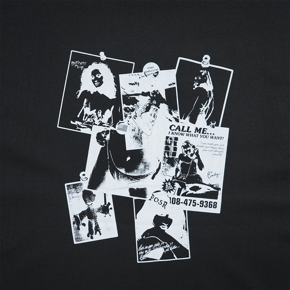 포져 라커 티 블랙(POSR Locker Tee Black) - 3