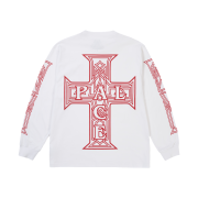 Palace Y So Cross Longsleeve White - 26SS