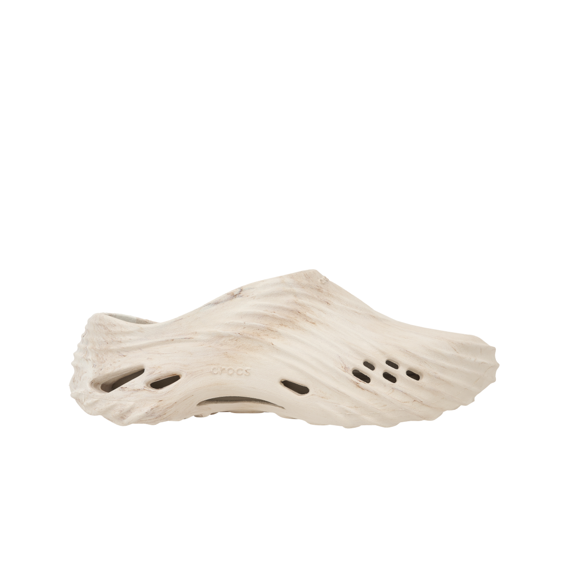 크록스 에코 워터컬러 마블드 웨이브 클로그 본 멀티(Crocs Echo Watercolor Marbled Wave Clog Bone Multi)
