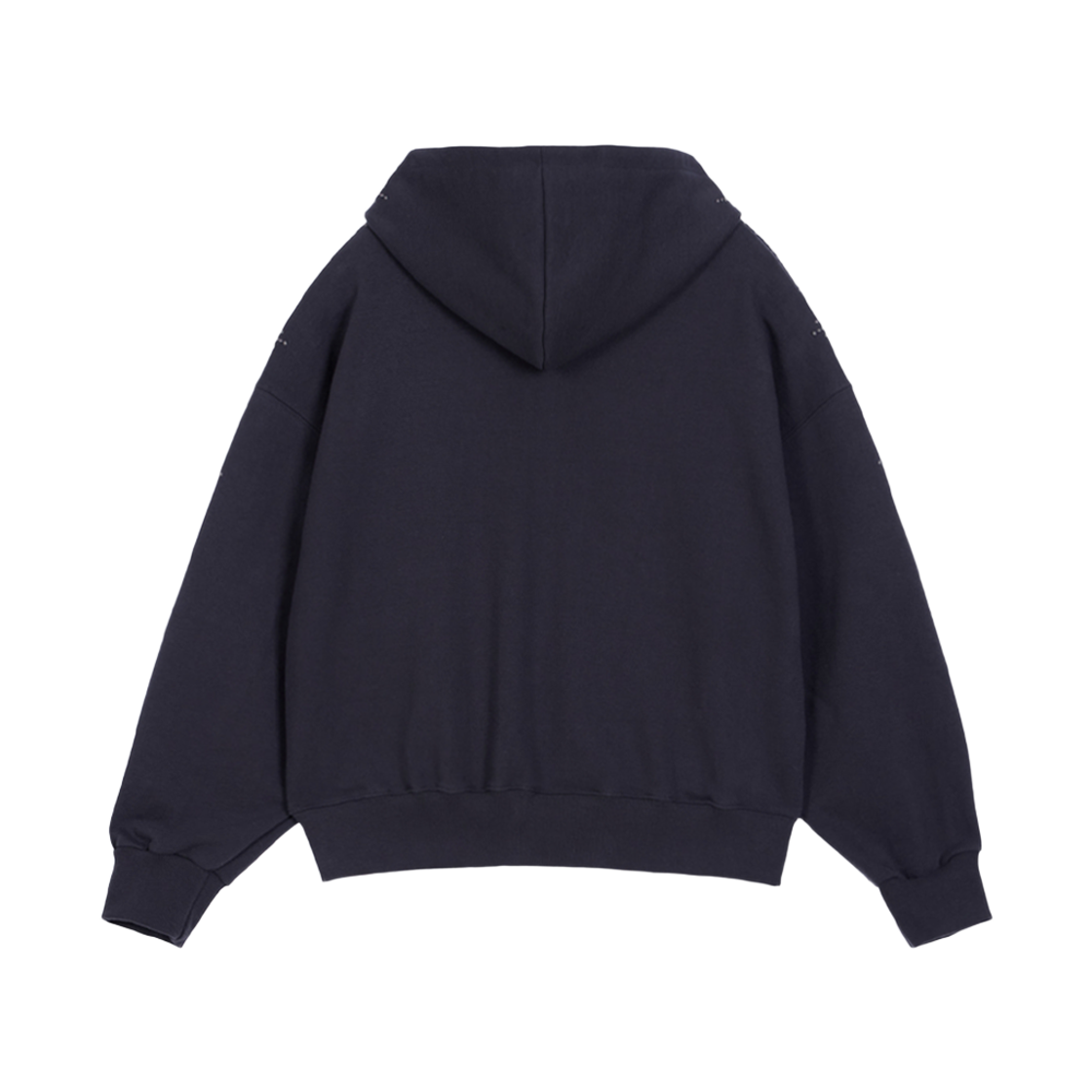 분트 스터드 라인 후드집업 차콜(VOONT Stud Line Hood Zip-Up (CHARCOAL)) - 2