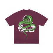 Palace Snakey P3 T-Shirt Rich Wine - 26SS