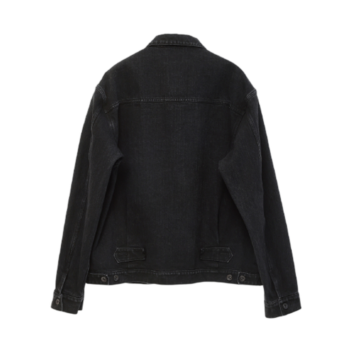 해칭룸 트러커 자켓 제트 블랙(Hatchingroom Trucker Jacket Jet Black) - 2