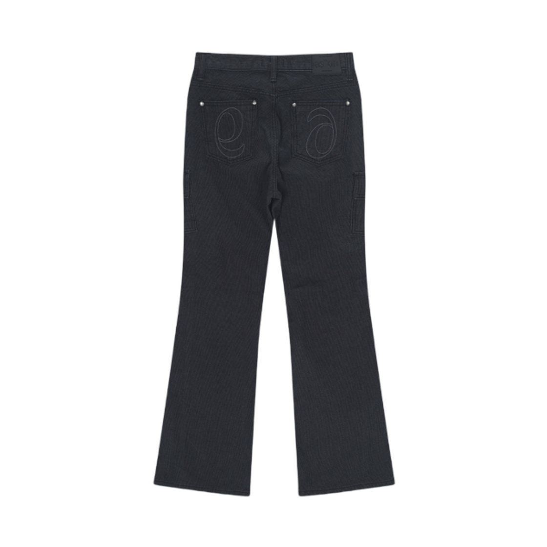 (W) 애즈온 아바 부츠컷 팬츠 차콜((W) Ason Ava Bootcut Pants Charcoal) - 2