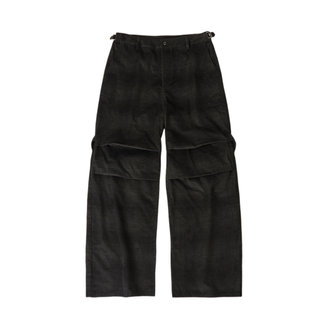 해칭룸 본디지 스노우 트라우저 코듀로이 쉐도우 체크 블랙(Hatchingroom Bondage Snow Trousers Corduroy Shadow Check Black)