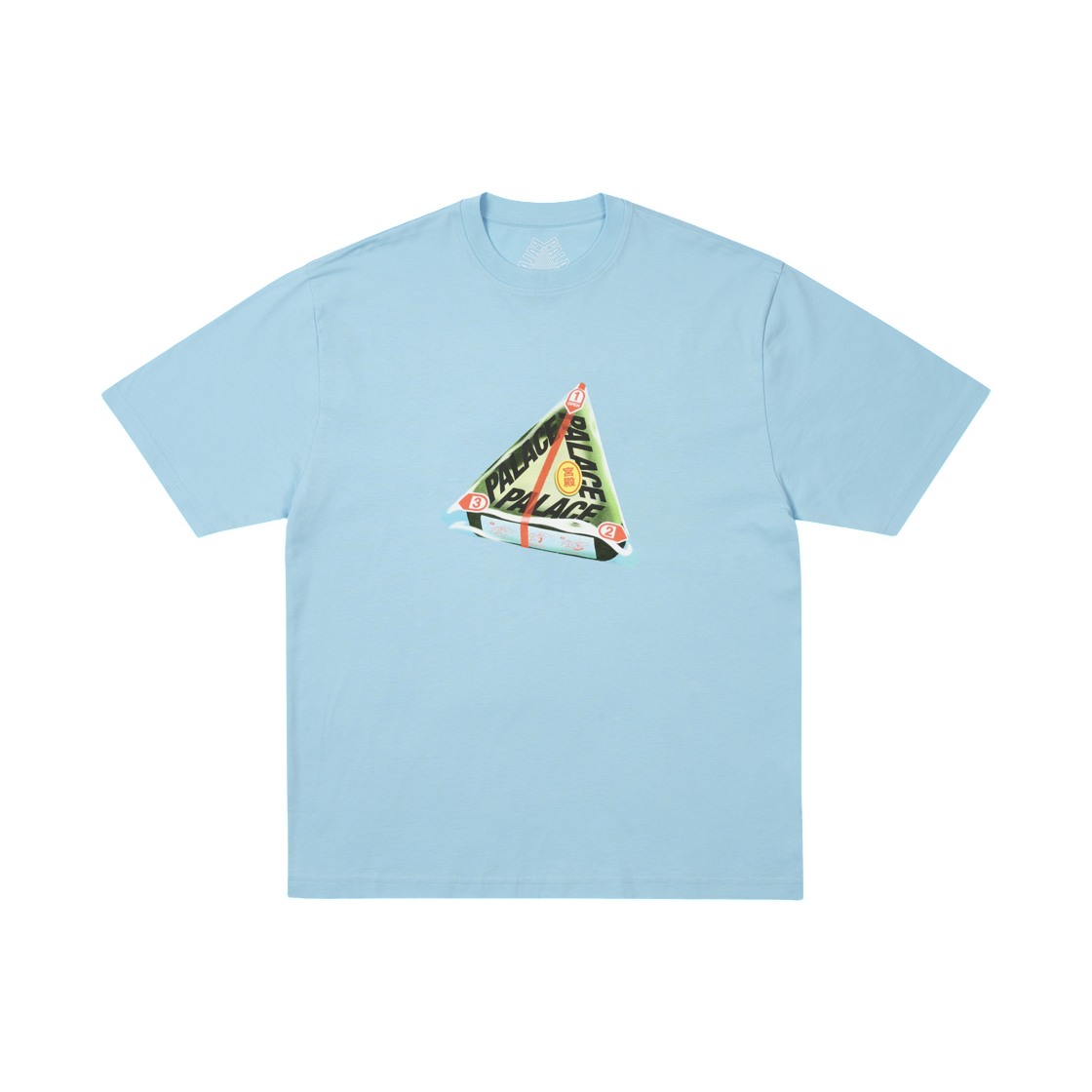 - Palace Tri-Onigiri T-Shirt Skyline Blue - 26SS