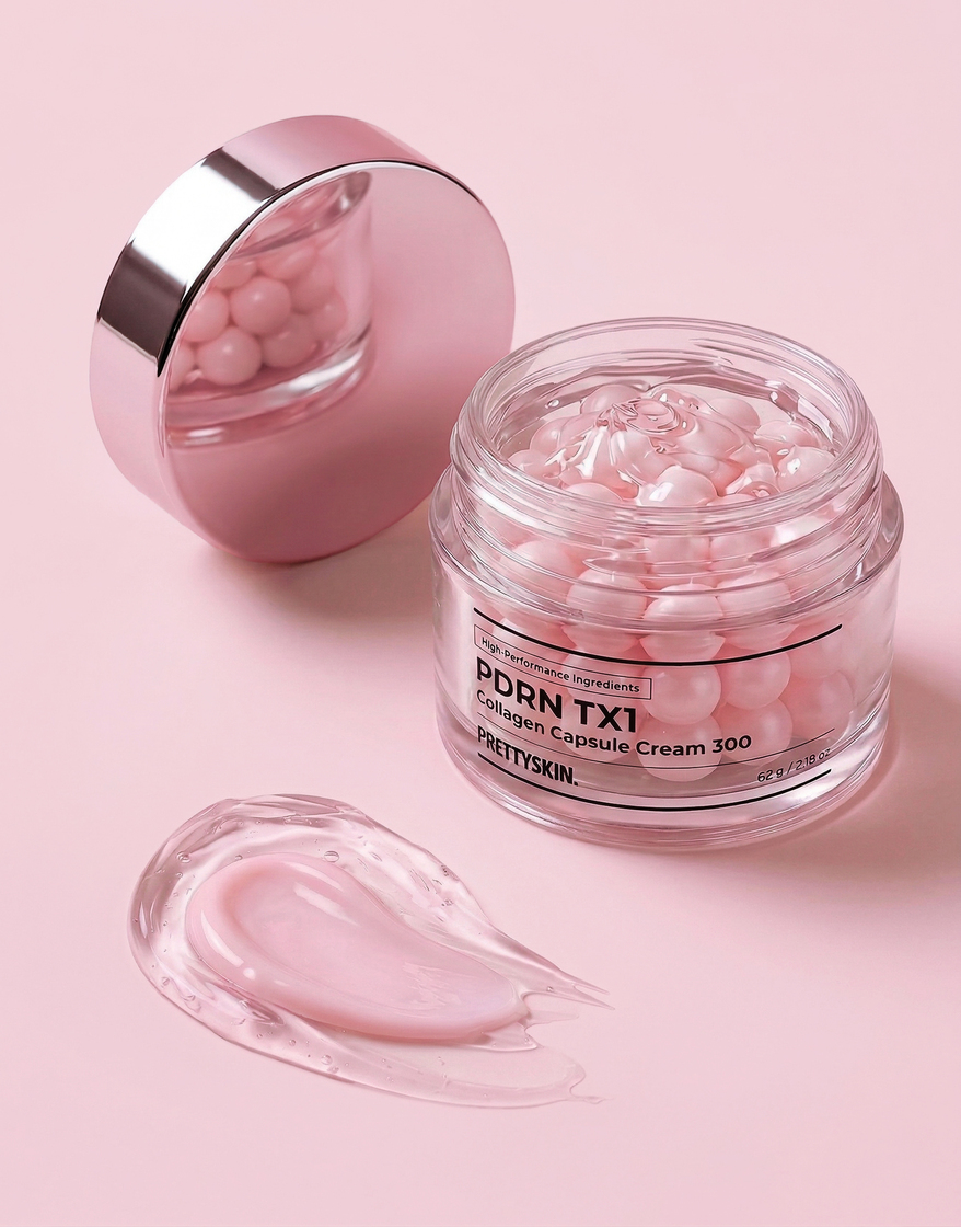 프리티스킨 PDRN TX1 콜라겐 캡슐 크림(PRETTYSKIN PDRN TX1 COLLAGEN CAPSULE CREAM 300) - 5