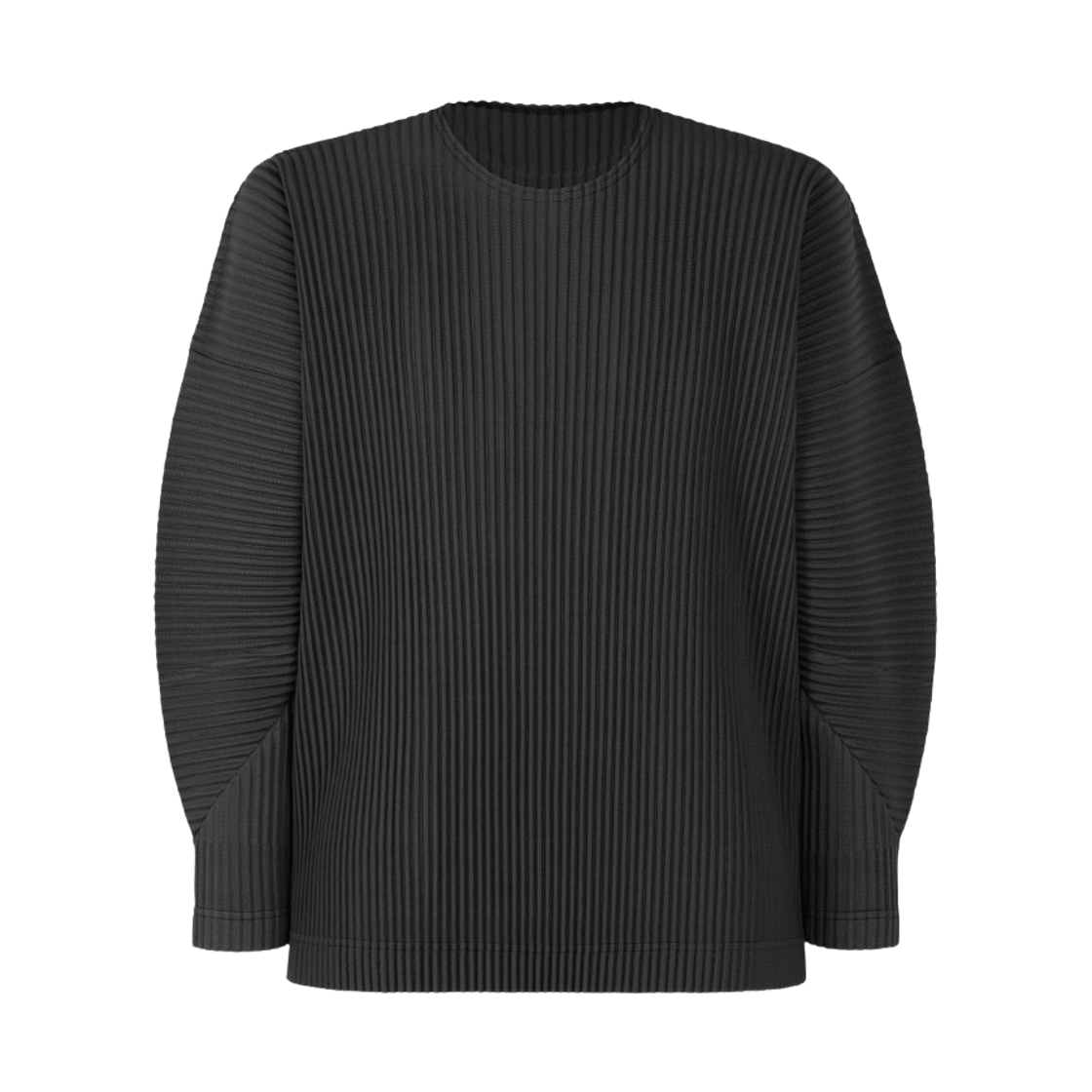 HP66-JK013-15 Homme Plisse Issey Miyake MC January Long Sleeve Top Black