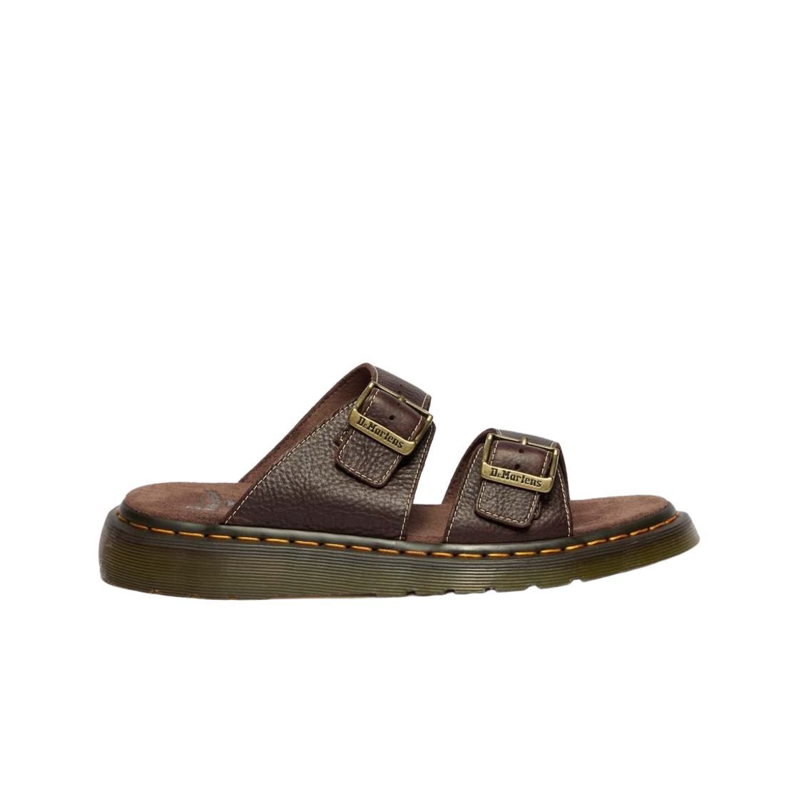 43410200 Dr. Martens Josef Slides Dark Brown