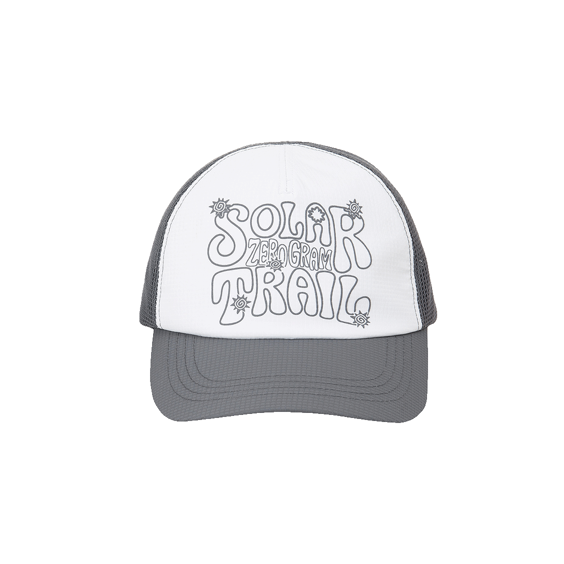 제로그램 SOLARTRAIL 메쉬 트러커 캡(Zerogram Solartrail Mesh Trucker Cap Gray) - 2