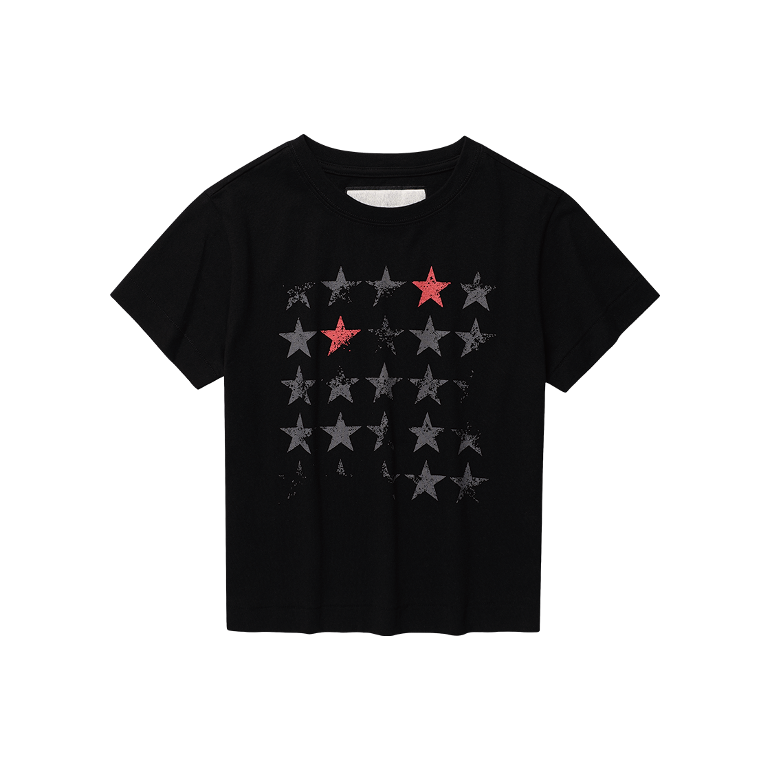 더바이닐하우스 페이디드 스타 티 블랙(Thevinylhouse Faded Star Tee Black) - 3