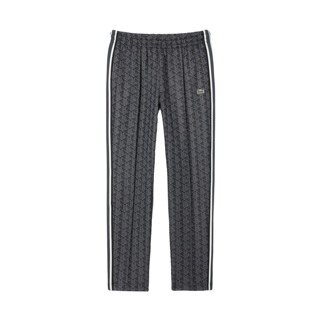 라코스테 파리 모노그램 스웨트팬츠 블랙 다크 그레이(Lacoste Paris Monogram Sweatpants Black Dark Grey)