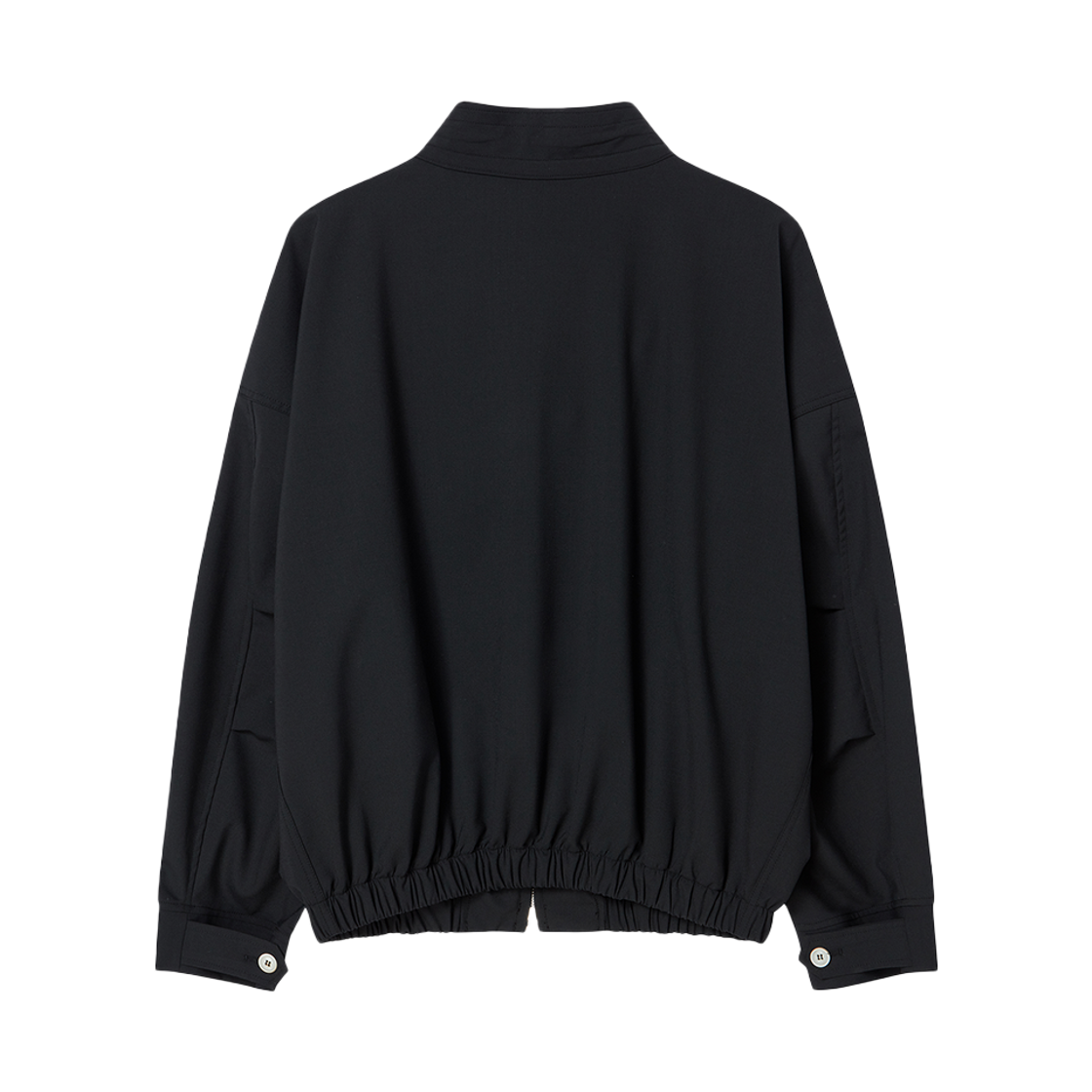 엔 아카이브 럭스 블렌드 페브릭 유틸리티 블루종 블랙(N ARCHIVE Lux Blend Fabric Utility Blouson Black) - 2