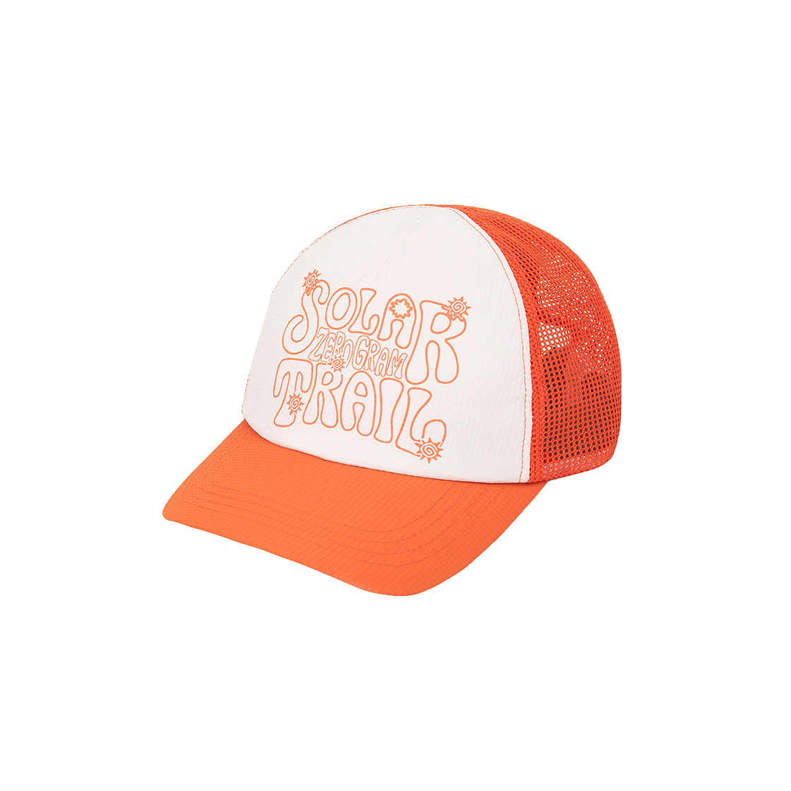 제로그램 SOLARTRAIL 메쉬 트러커 캡(Zerogram Solartrail Mesh Trucker Cap Orange)