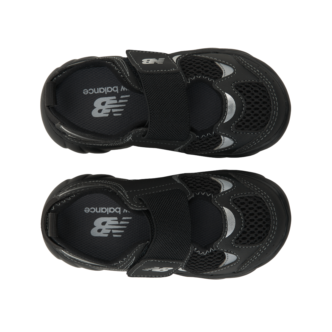 (키즈) 뉴발란스 프리들 920 샌들 블랙((Kids) New Balance Freedle 920 Sandal Black) - 5