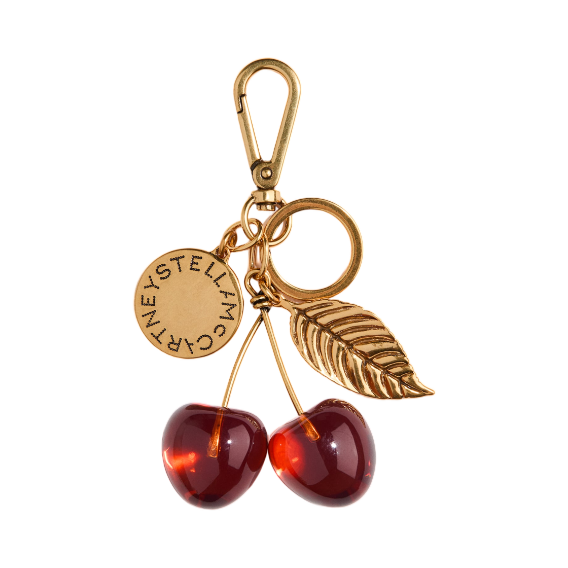 에이치앤엠 x 스텔라 맥카트니 체리 백 참 골드(H&M x Stella McCartney Cherry Bag Charm Gold)