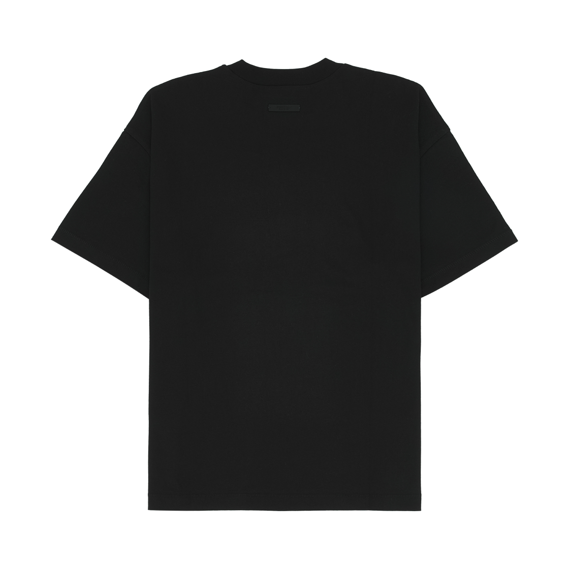 에센셜 저지 크루넥 티셔츠 블랙 - 24FW(Essentials Jersey Crewneck Tee Black - 24FW) - 2