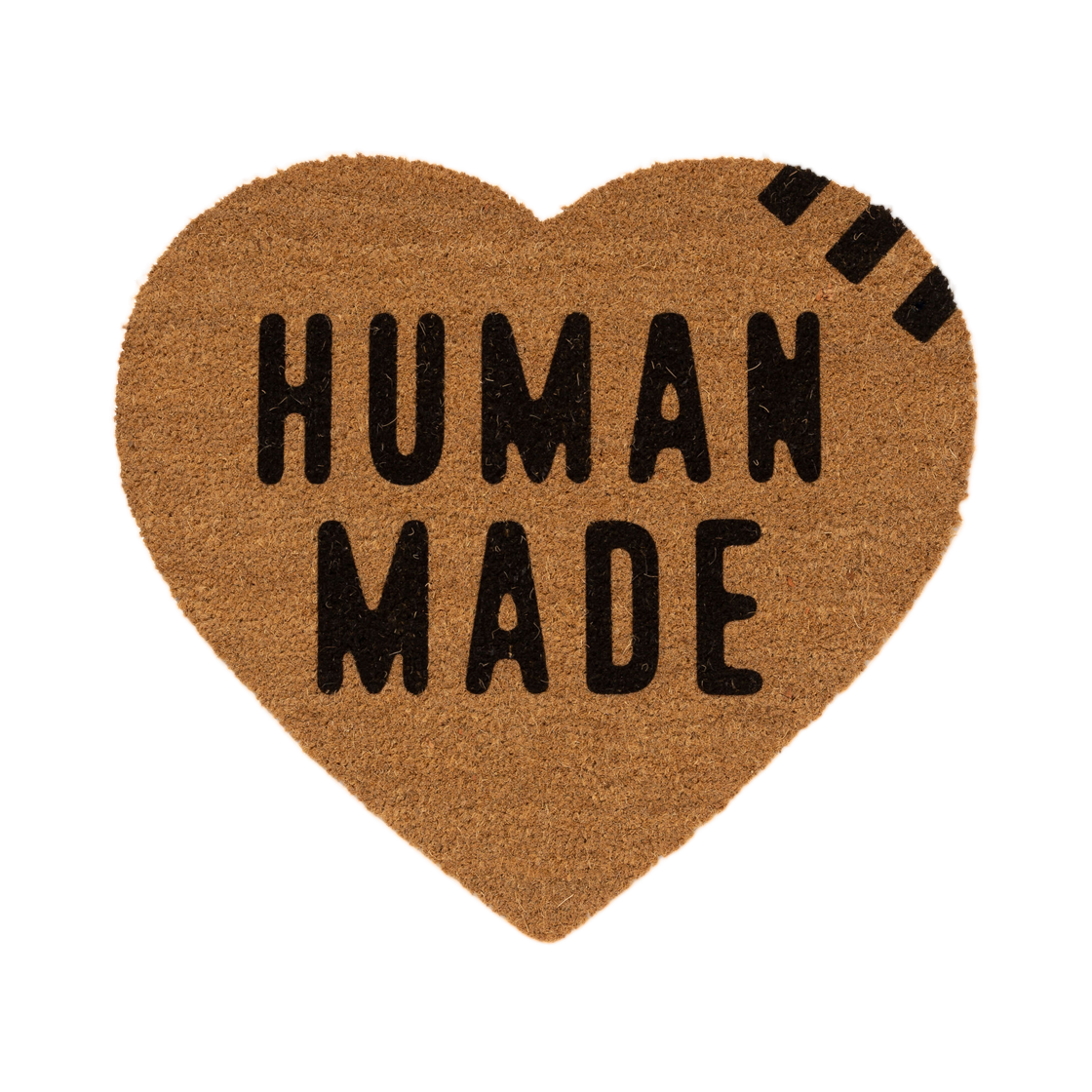 HM31GD092 Human Made Heart Rug Medium Beige