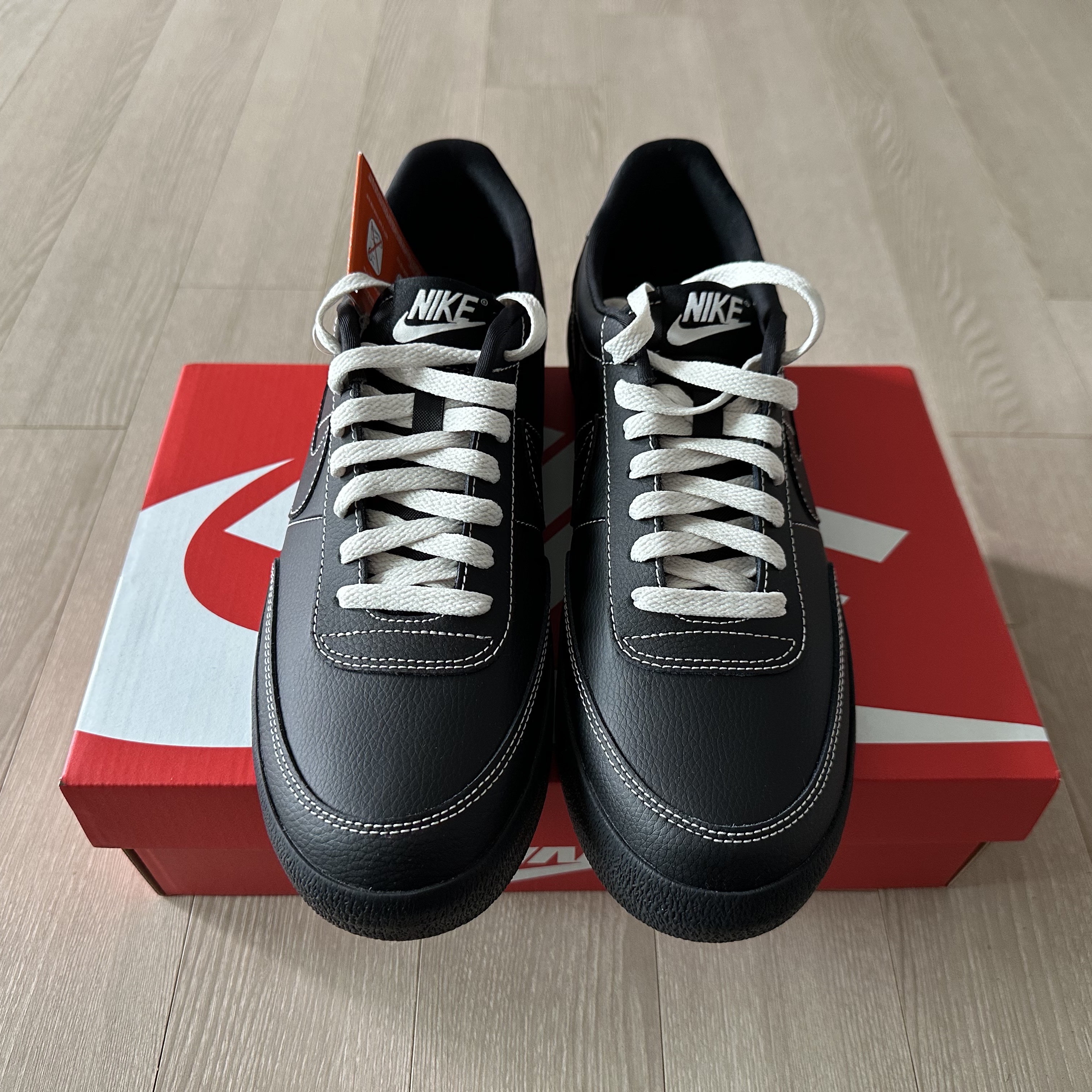 Nike Killshot 2 Black Phantom 착용 스타일 - 2