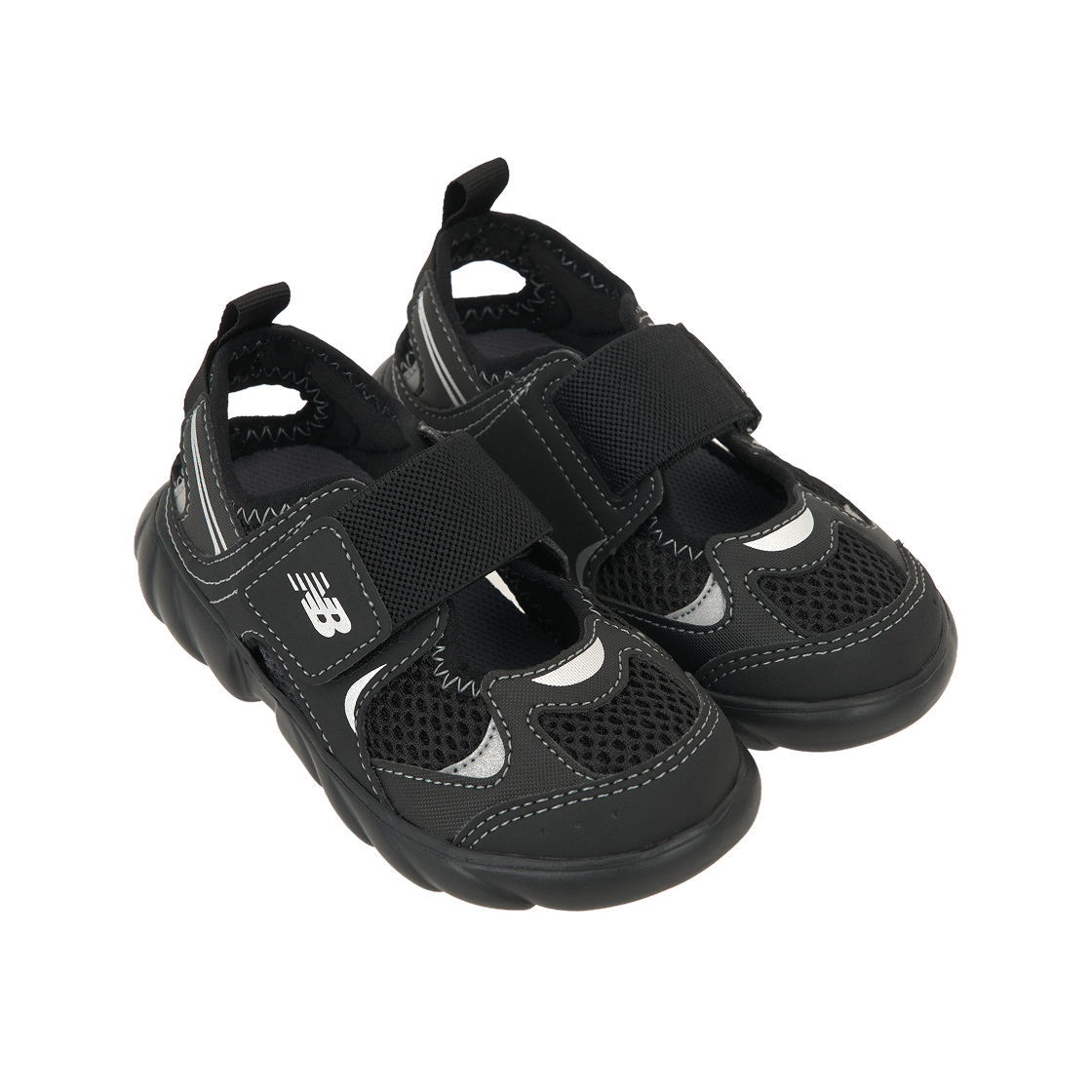 (키즈) 뉴발란스 프리들 920 샌들 블랙((Kids) New Balance Freedle 920 Sandal Black) - 4