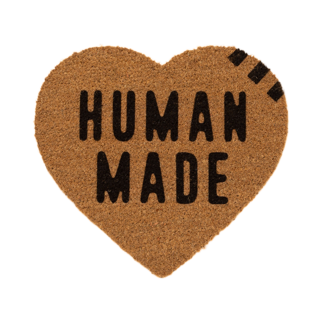 HM31GD091 Human Made Heart Rug Small Beige