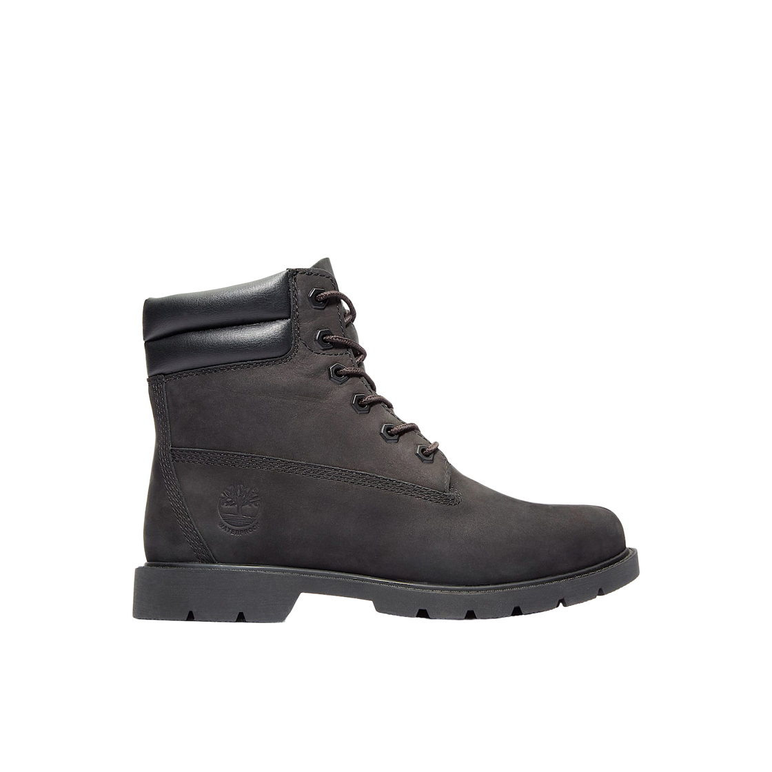 (W) 팀버랜드 린덴 우즈 6인치 워터프루프 부츠 블랙 - 미디움((W) Timberland Linden Woods 6 Inch Waterproof Boots Black - Medium) - 1