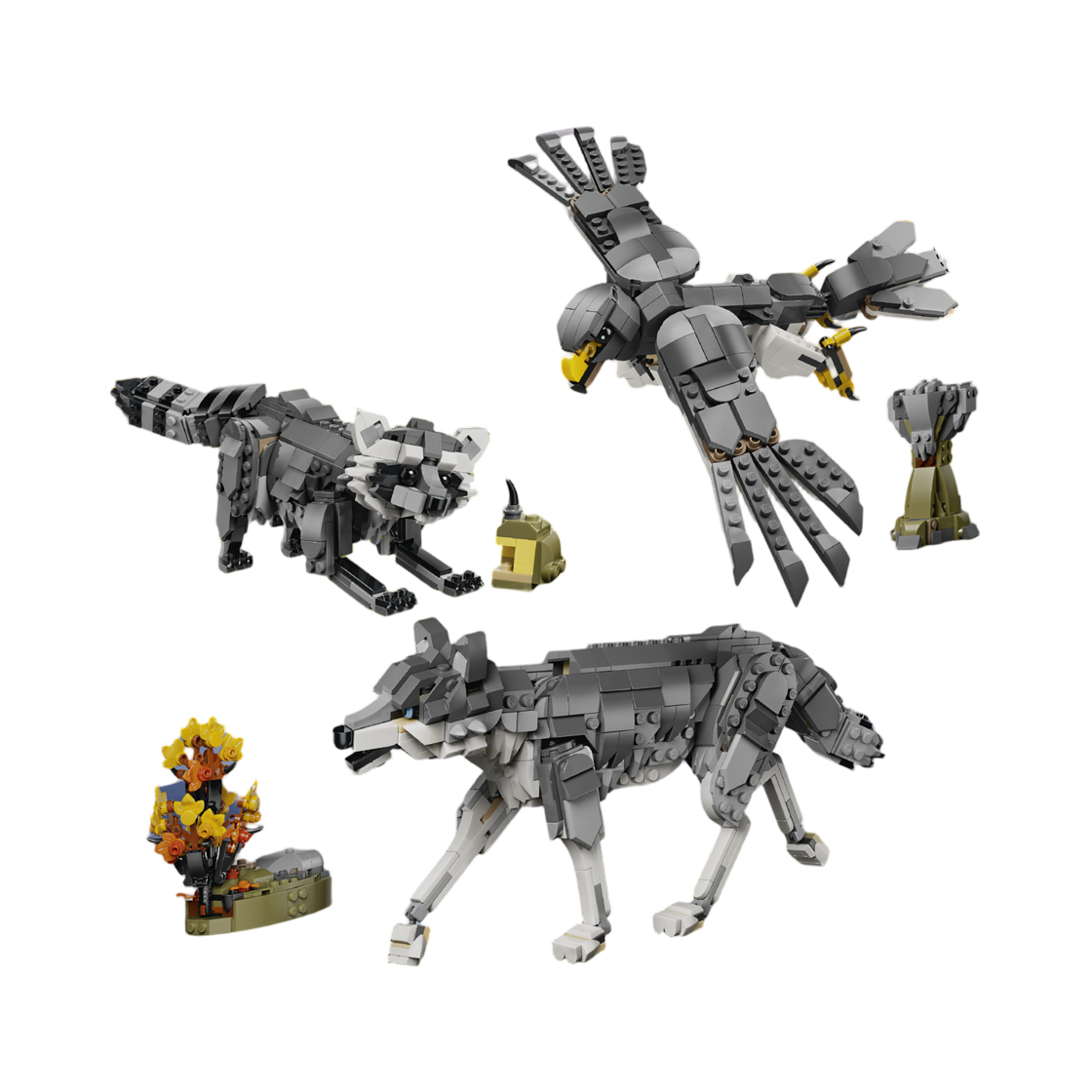 레고 크리에이터 3 in 1 숲속 동물들: 늑대(Lego Creator 3 in 1 Forest Animals: Gray Wolf) - 2