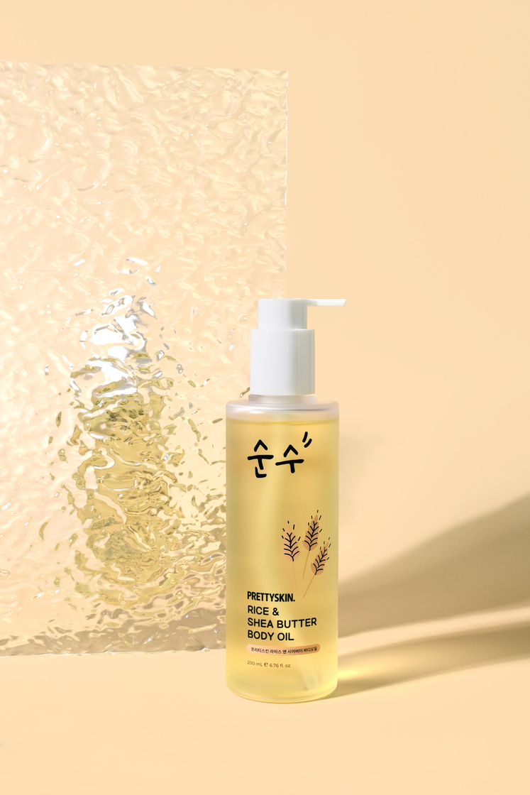 프리티스킨 라이스&시어버터 바디오일(PRETTYSKIN RICE & SHEA BUTTER BODY OIL) - 3