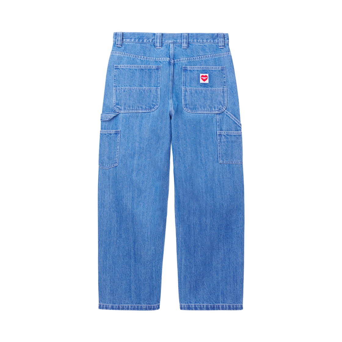 A261038-01-06 Carhartt WIP Ethan Double Knee Pants Blue Stone Washed