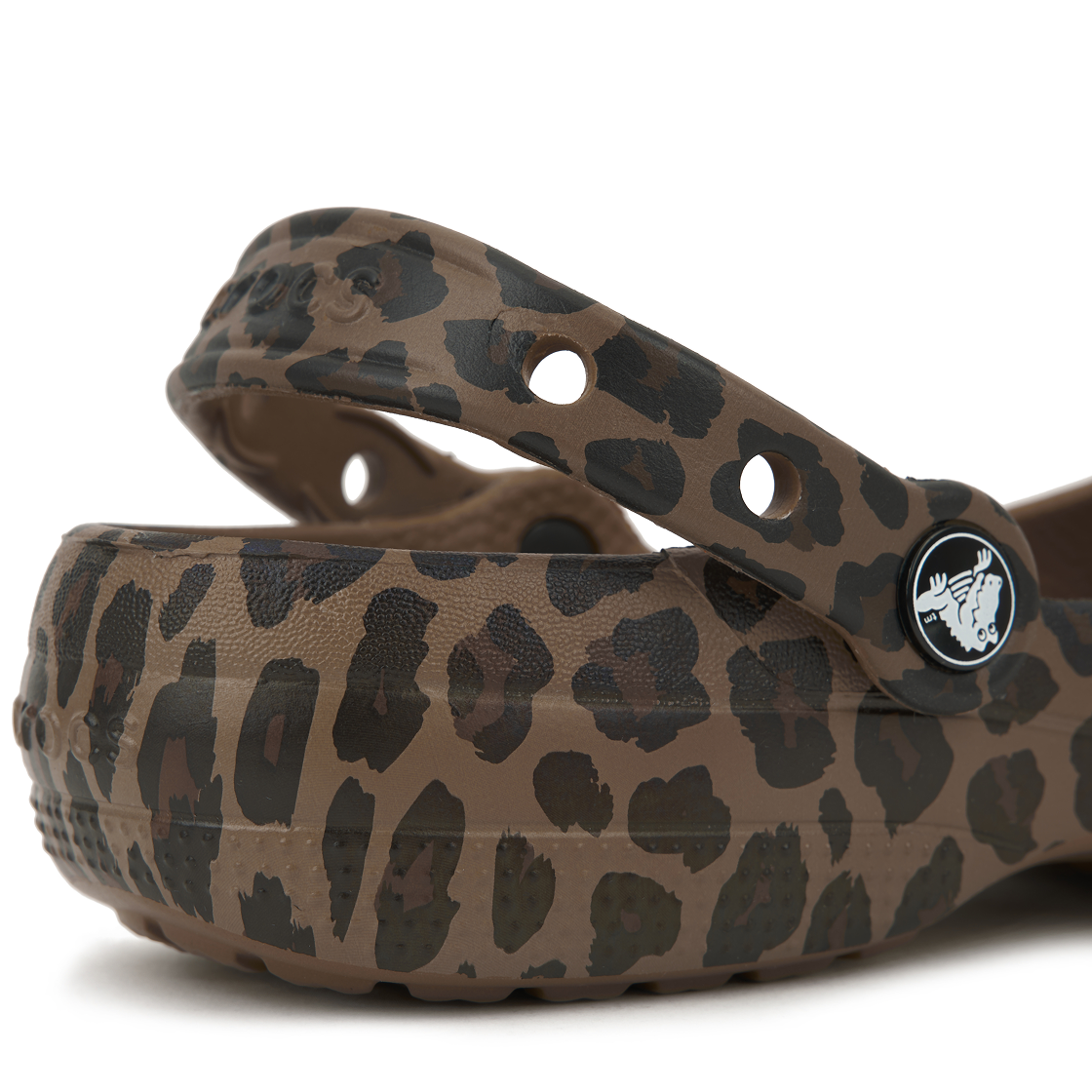(W) 크록스 클래식 애니멀 발레 세피아 레오파드((W) Crocs Classic Animal Ballet Sepia Leopard) - 8