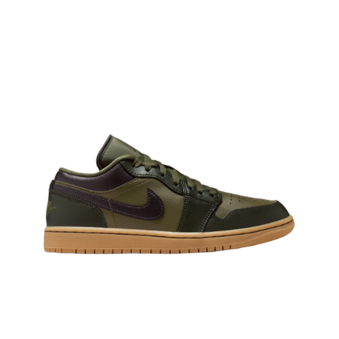 IR0840-325 (W) Jordan Air 1 Low Sequoia Rough Green