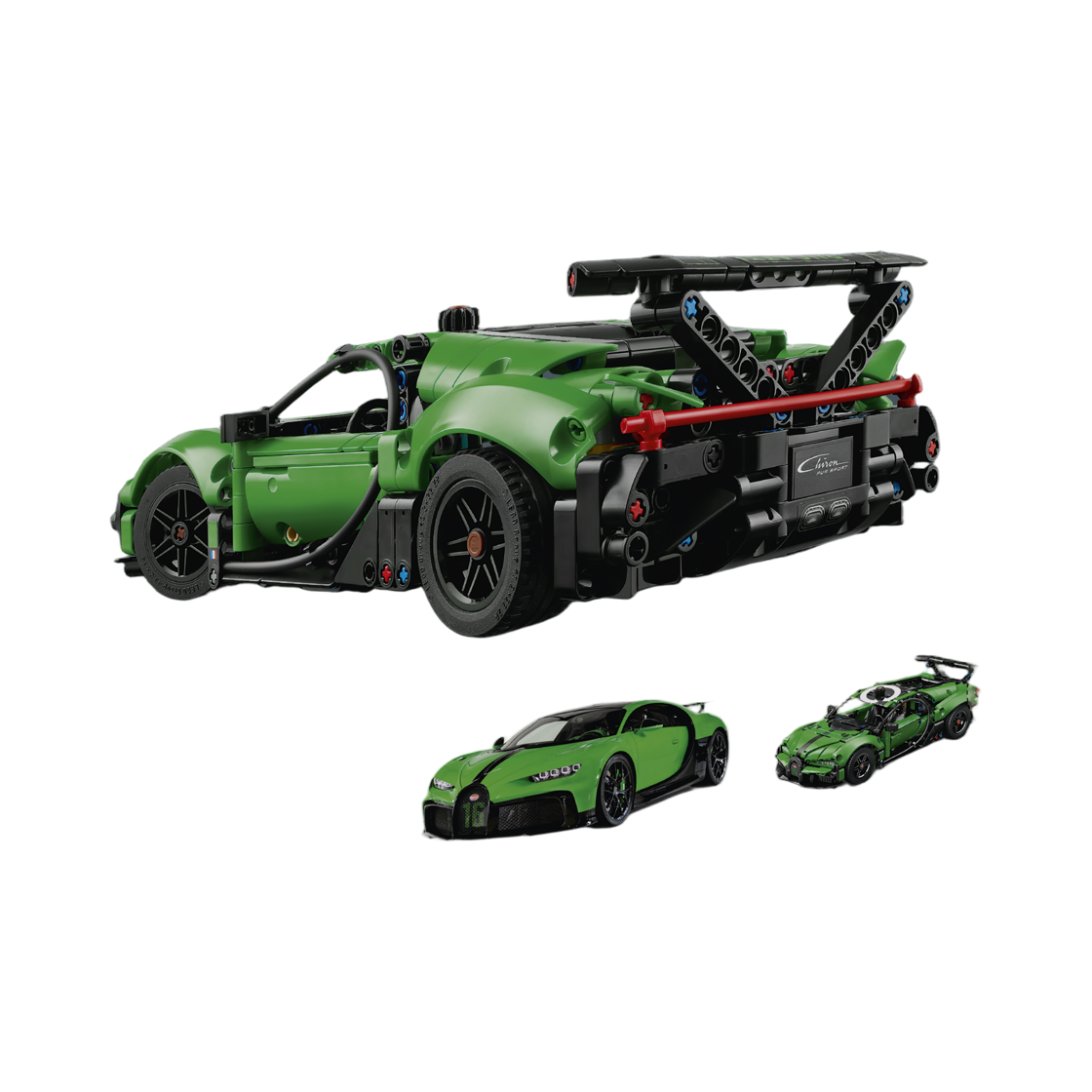 레고 테크닉 부가티 시론 퓨어 스포츠 하이퍼카(Lego Technic Green Bugatti Chiron Pur Sport Hypercar) - 2