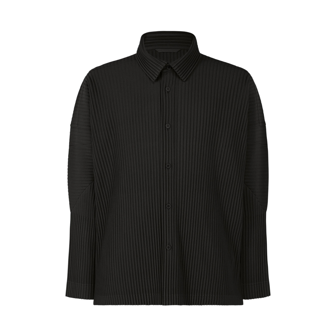 HP58-JJ102-15 Homme Plisse Issey Miyake MC October Shirt Black