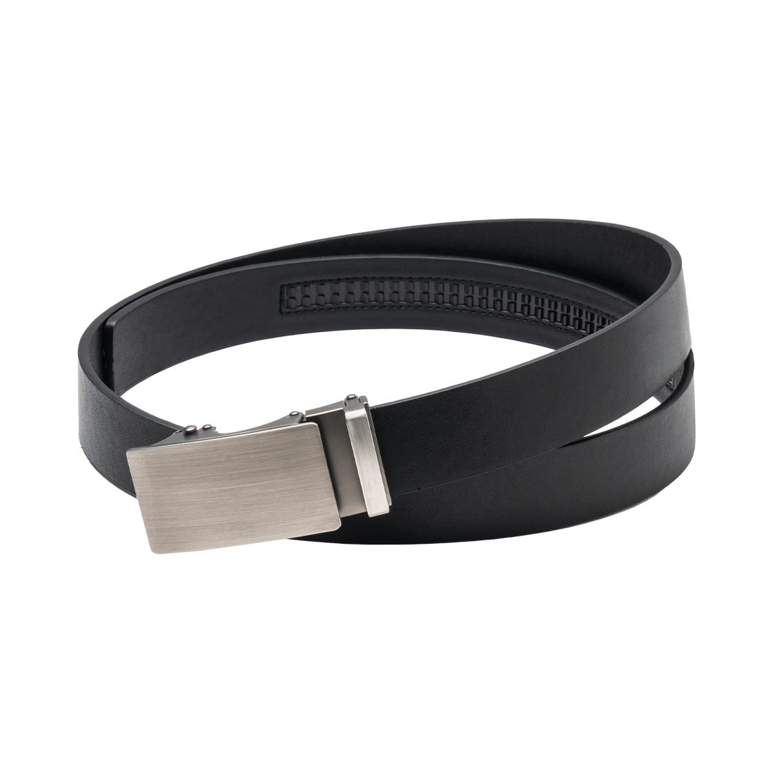 누아트스튜디오 맥스 오토 슬라이드 벨트 블랙 다크실버(NUARTSTUDIO Max Auto Slide Belt Black Dark Silver)