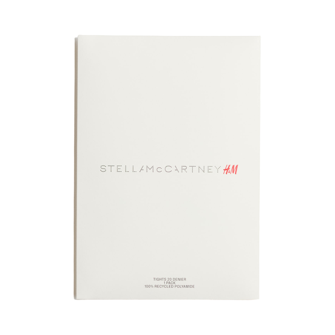 (W) 에이치앤엠 x 스텔라 맥카트니 레터링 디테일 타이즈 블랙((W) H&M x Stella McCartney Lettering Detail Tights Black)