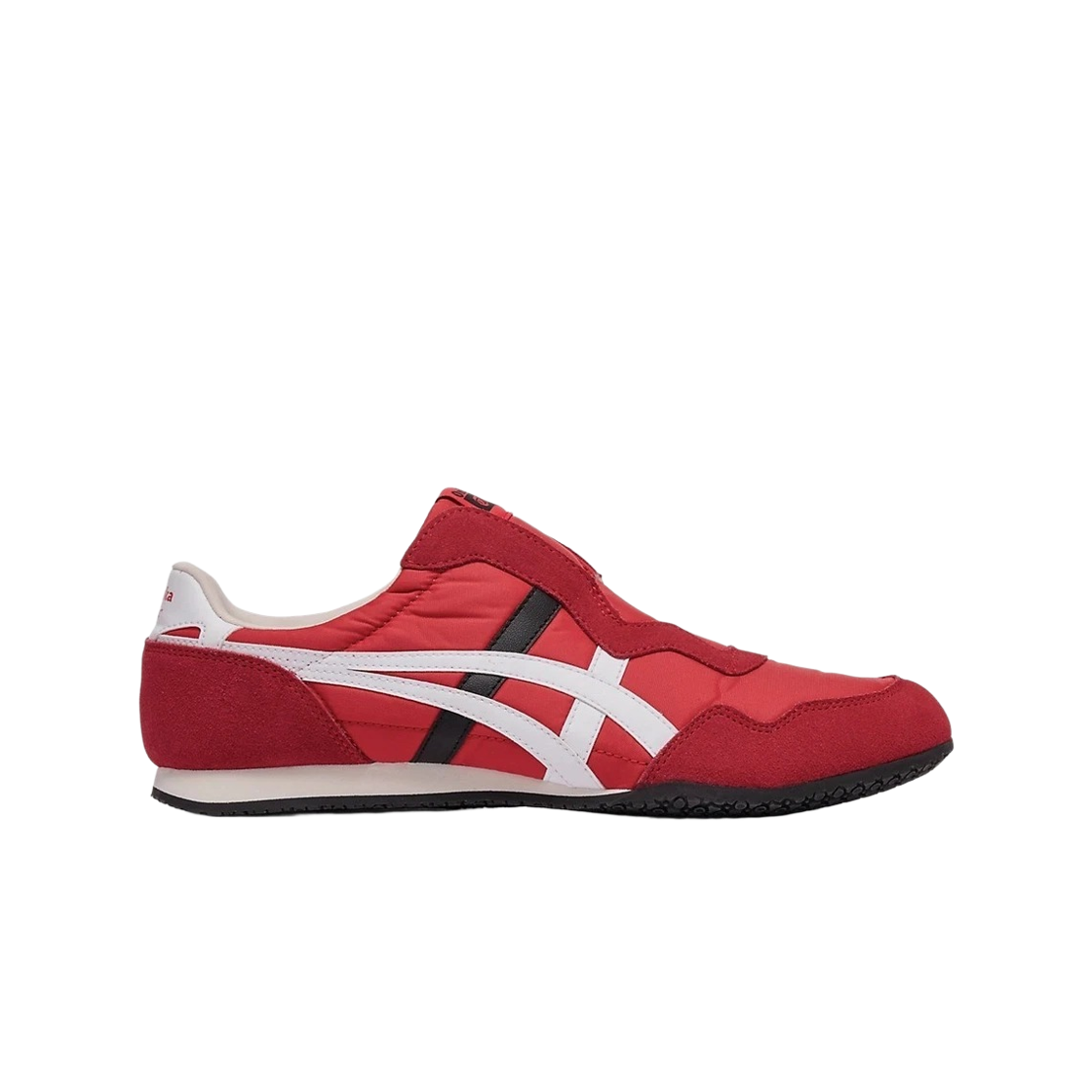 1183C615-600 Onitsuka Tiger Serrano Slip-On Classic Red White