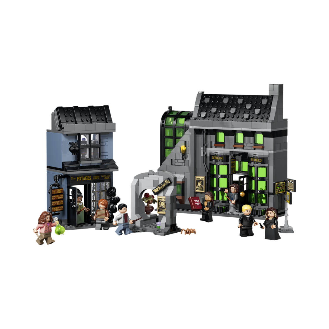 76471 Lego Harry Potter Knockturn Alley Wizarding Shops