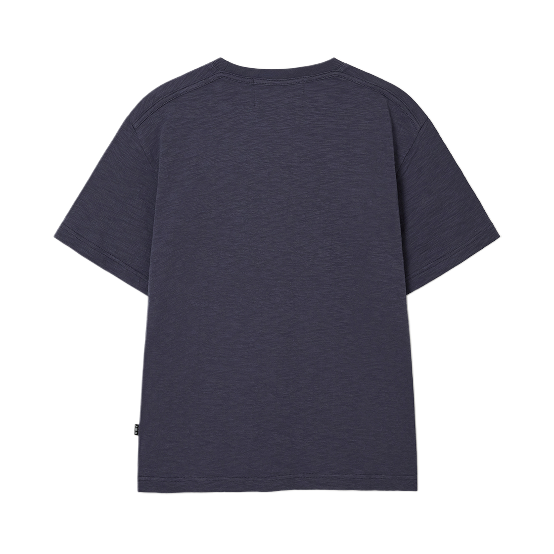 세터 웨이브 로고 슬럽 반팔 티셔츠 네이비(SATUR Wave Logo Slub T-Shirt Navy) - 2