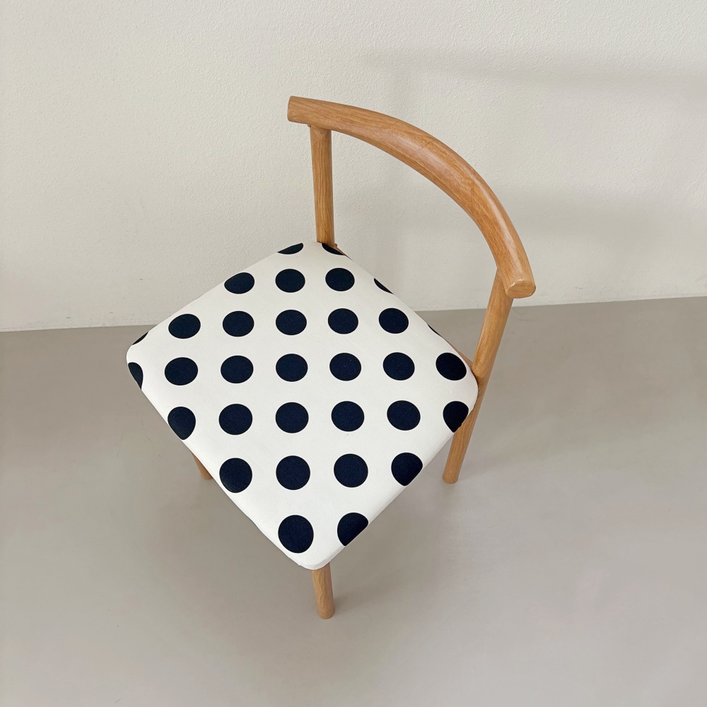 유라이크왓 코튼 도트 등받이의자(you like what Cotton dot backrest chair) - 3