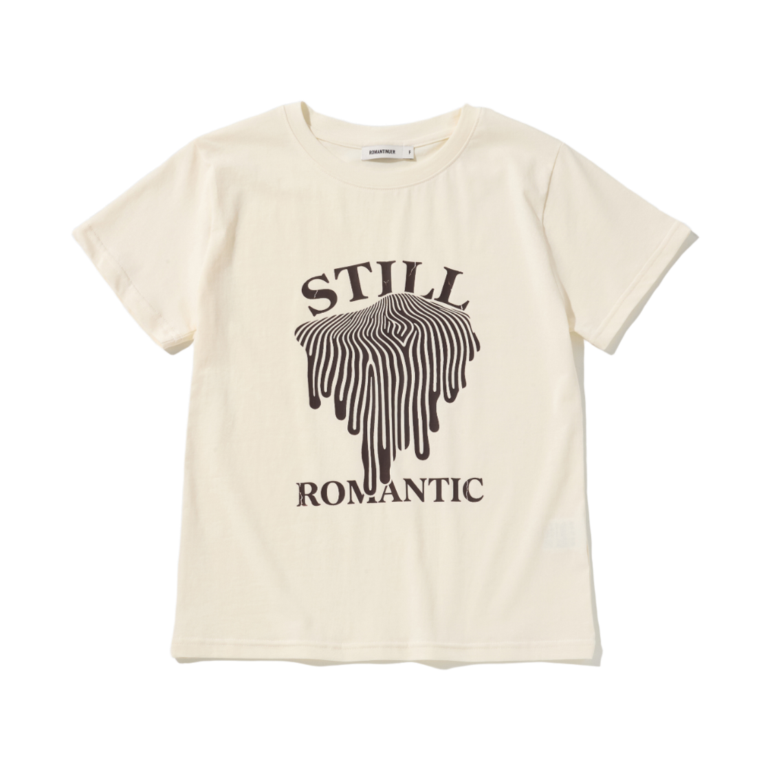 로맨티누어 스틸 로맨틱 티셔츠 아이보리(ROMANTINUER Still Romantic T-shirt Ivory)