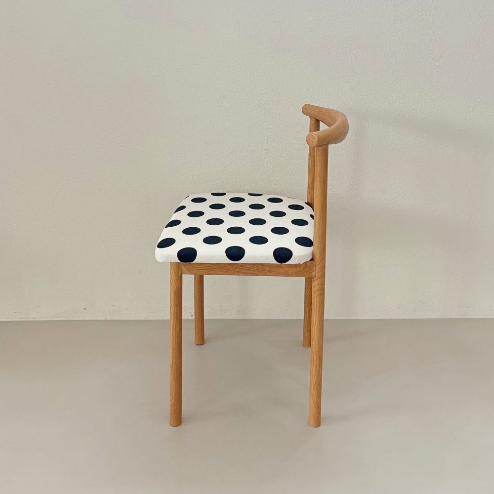 유라이크왓 코튼 도트 등받이의자(you like what Cotton dot backrest chair) - 4