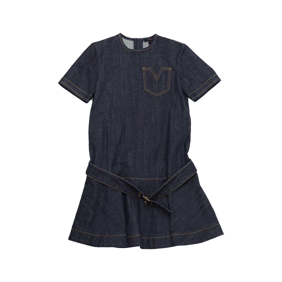 루이비통 데님 원피스 네이비(Louis Vuitton Navy Denim Dress) - 1