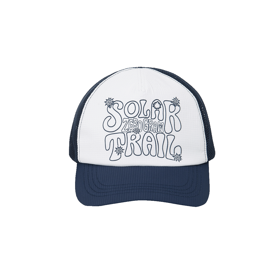 제로그램 SOLARTRAIL 메쉬 트러커 캡(Zerogram Solartrail Mesh Trucker Cap Navy) - 2
