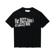 Thevinylhouse The Lazy Tee Black