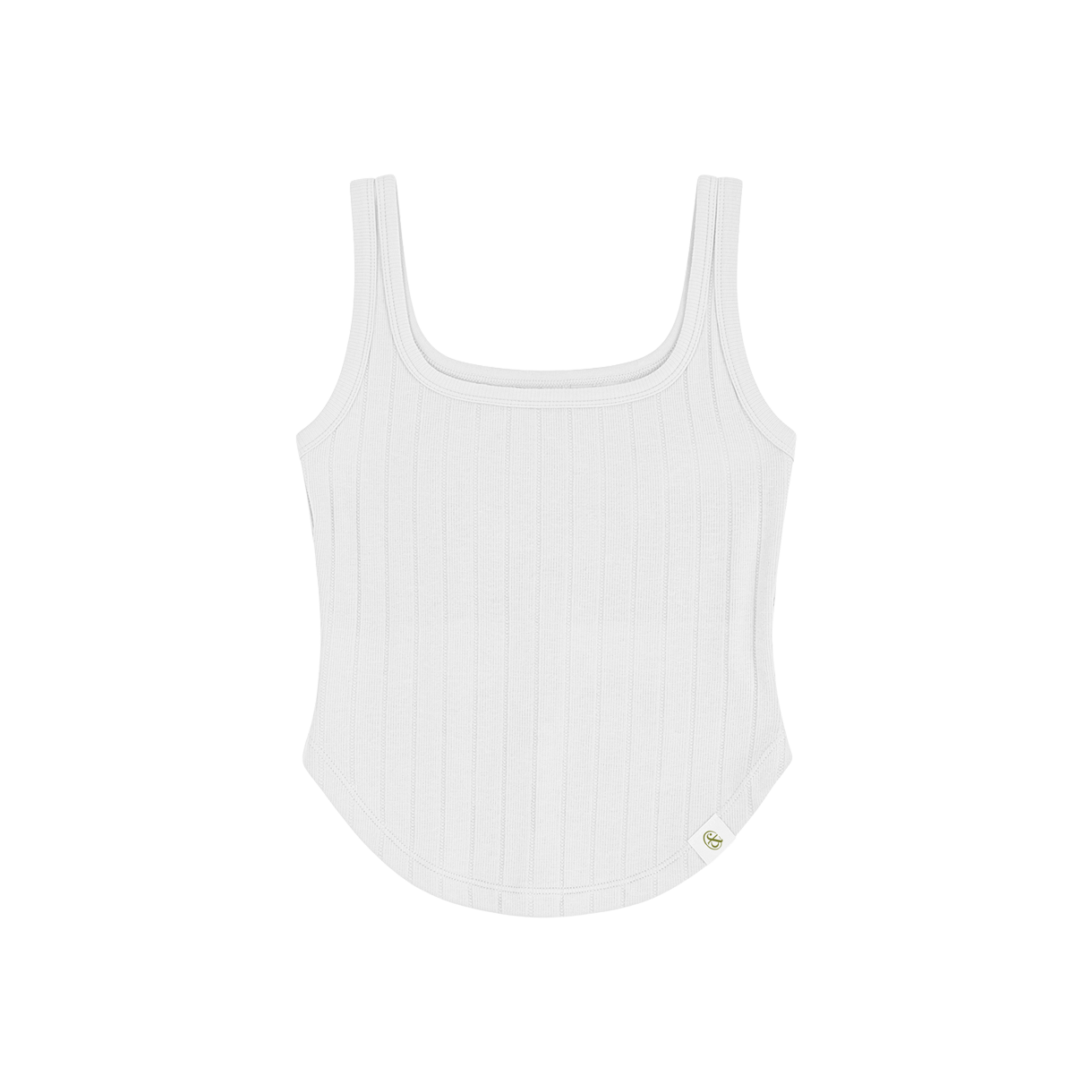 프론투라인 심리스 소프트 립 유넥 크롭탑(FRONT2LINE Seamless Soft Lib U Neck Crop Top) - 2